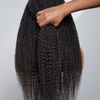 Glueless Body Wave 5X5 Closure Human Hair Wig - Red Pre-Plucked | 10"-28"