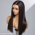 Straight 13X4 Frontal Human Hair Wig | 8"-14"