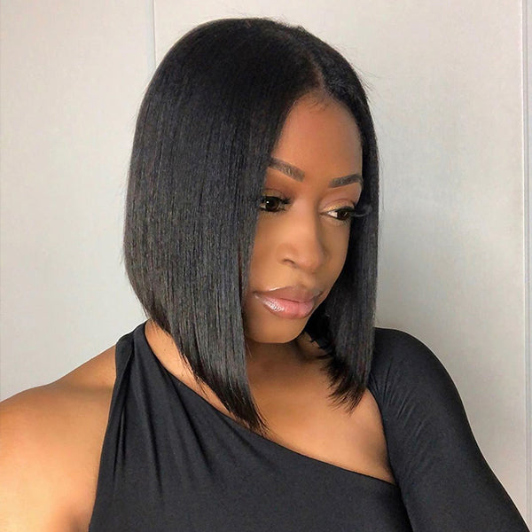Bob U-Part Human Hair Wig | 8"-14"
