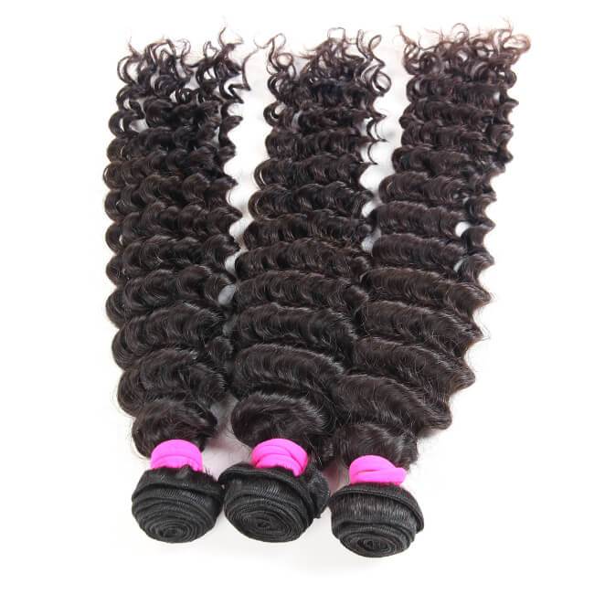 Curly 100% Virgin Human Hair Bundles | 12"-30"
