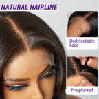 Glueless HD Lace Layered T-Part Lace Human Hair Wig - Red | 8"-14"