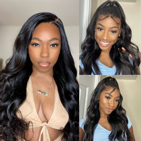 Glueless HD Lace Loose Wave 5X5 Closure Human Hair Wig | 10"-28"