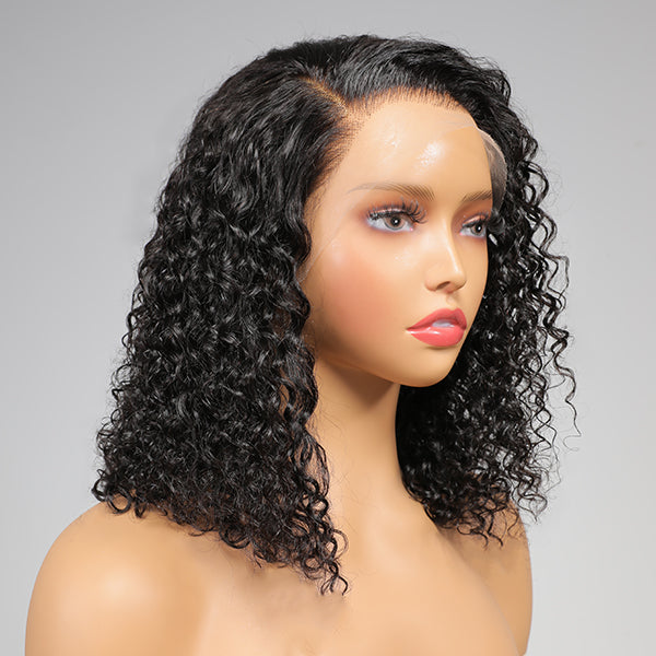 HD Lace Curly U-Part Human Hair Wig | 8"-14"