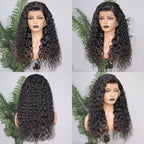 Glueless Curly 13X4 Frontal Human Hair Wig | 8"-14"