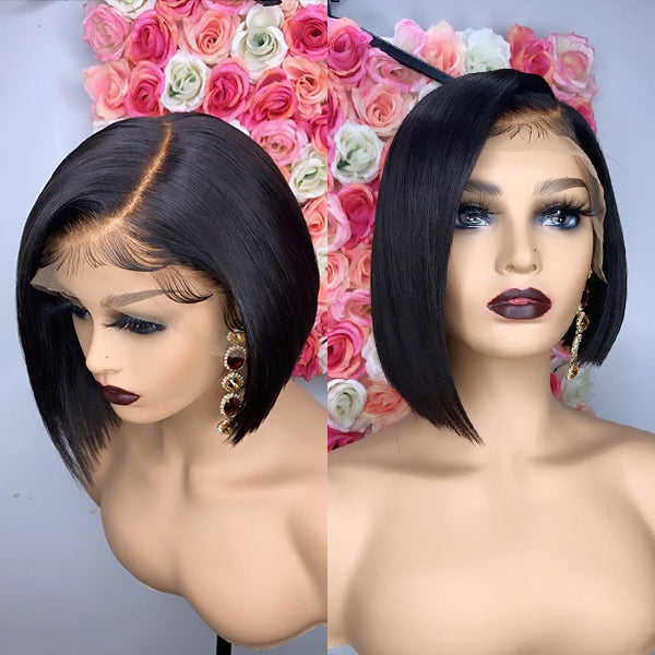 Pixie V-Part Human Hair Wig | 8"-14"