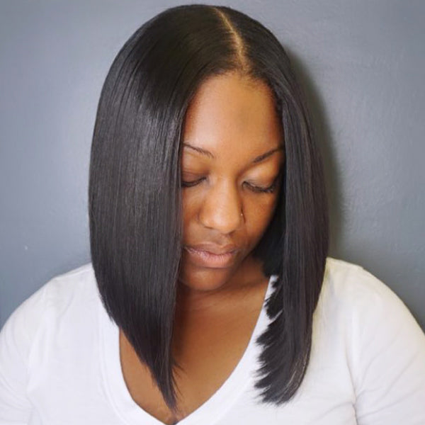 Bob U-Part Human Hair Wig | 8"-14"