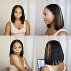Bob U-Part Human Hair Wig | 8"-14"