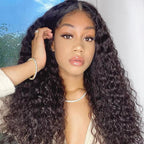 Glueless Curly 4X4 Closure Human Hair Wig | 8"-14"